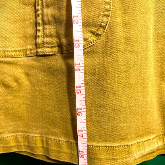 Size 4US/36 Euro Anthropology Fancy Skirt with Belt Two FrontPockets BackZipper - Picture 3 of 12